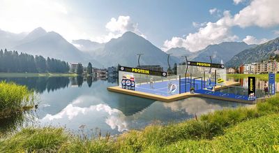 Padel Pop-Up auf dem Obersee