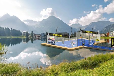 Padel Pop-Up auf dem Obersee