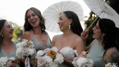 So hat sich die Braut, ihre Hochzeit nicht vorgestellt