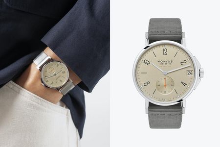 Sportlich, elegant, zuverlässig – und in Bestform: Die neue Ahoi neomatik 38 Datum in der Farbe Sand