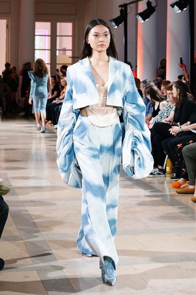 Churok wears Michelle Peters