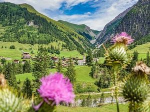 Auf über 1.300 Metern gelegen, bildet das Auszeitdorf Gramais im Tiroler Lechtal mit rund 40 Einwohnern die kleinste Gemeinde Österreichs Auf über 1.300 Metern gelegen, bildet das Auszeitdorf Gramais im Tiroler Lechtal mit rund 40 Einwohnern die kleinste Gemeinde Österreichs
