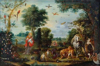 Jan Breughel: Die Erschaffung der Tiere. © Gemäldegalerie Alte Meister, Staatliche Kunstsammlungen Dresden