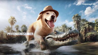 Fressnapf lässt Realfilm mit KI verschmelzen
