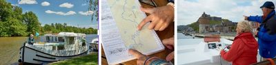 Großes Augenmerk auf Leinen, Routenplanung vor Abreise, Hausbootabenteuer für Jedermann
