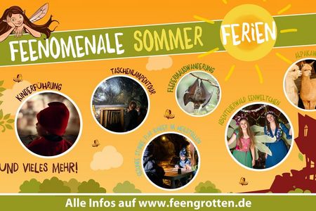 Sommerzeit in der Erlebniswelt Feengrotten