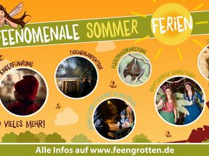 Sommerzeit in der Erlebniswelt Feengrotten Sommerzeit in der Erlebniswelt Feengrotten