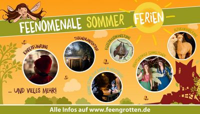 Sommerzeit in der Erlebniswelt Feengrotten