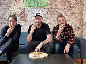 Eduardo Garcia, Michael Götz und Philipp Feit Eduardo Garcia, Michael Götz und Philipp Feit