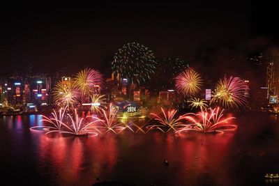 Countdown Clock 2024 in Hong Kong 