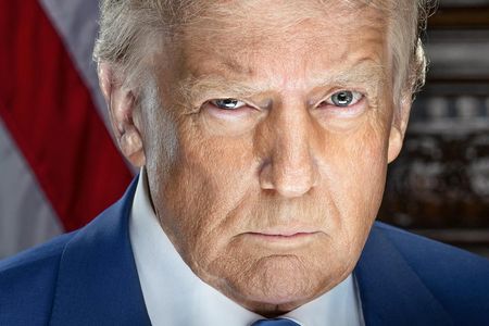 Das offizielle Präsidentenporträt von Donald Trump im Januar 2025 