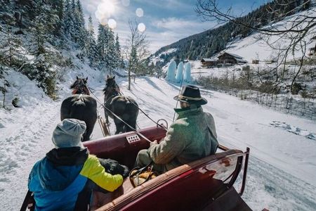 Im Osttiroler Winkeltal in Außervillgraten finden Urlauber den Winter so, wie er früher war – still, unberührt und gleichzeitig erlebnisreich