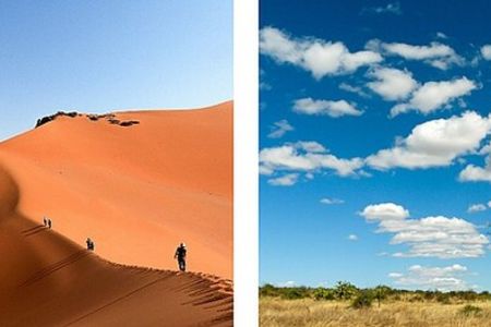 Dünenwandern in Algerien 