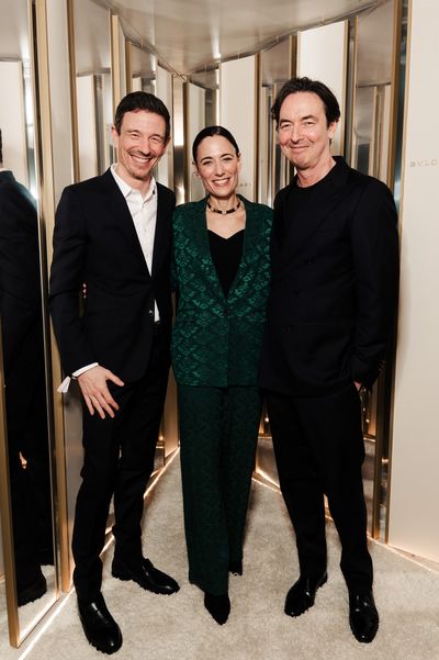 BVLGARI x Constantin Film 15. Februar 2026, Berlin, Oliver Berben, Isabell Sieger, Martin Bachmann 