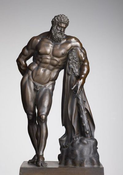 Unbekannter Künstler: Herakles Farnese, letztes Drittel 17. Jh