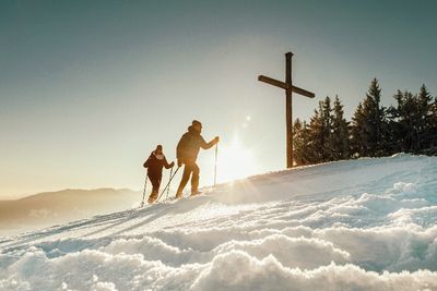 Skitouren, Rodeln und Winterwandern am Bad Tölzer Blomberg