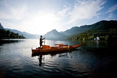 Plätte am Grundlsee