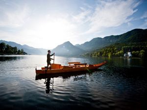 Plätte am Grundlsee Plätte am Grundlsee
