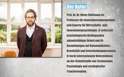 Professor Dr. Dr. Oliver Hoffmann in seinem neuesten Werk „Negative Psychologie