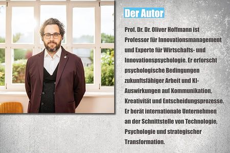 Professor Dr. Dr. Oliver Hoffmann in seinem neuesten Werk „Negative Psychologie
