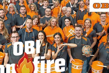 Obi trommelt sich ein für die Fußball-EM