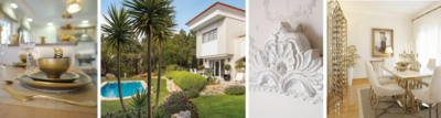 Jede Villa von Victor’s Portugal Malveira-Guincho trägt ihr unverwechselbares Farb- und Designthema – eine Einladung, den Aufenthalt individuell nach Stil und Stimmung zu gestalten
