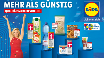  und wieder unterstützt durch den Glamour der Jubi-Testimonials Helene Fischer, Barbara Schöneberger und Max Giermann