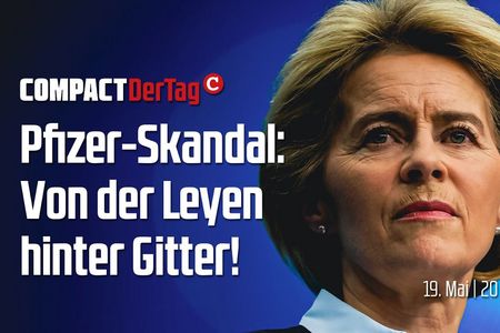 Ursula von der Leyen bald hinter vergoldeten Gitterfenstern?