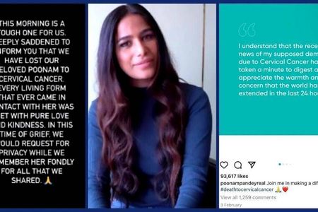 Die Stories und Feed-Posts hat Poonam Pandey mittlerweile wieder gelöscht