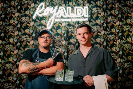 Die Tokio-Hotel-Mitgliedern Gustav und Georg 