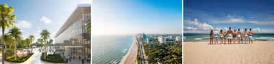 V.l.n.r.: Broward County Convention Center, Fort Lauderdale Beach, „Everyone under the Sun" 