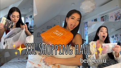 XXL Shopping haul bei Temu