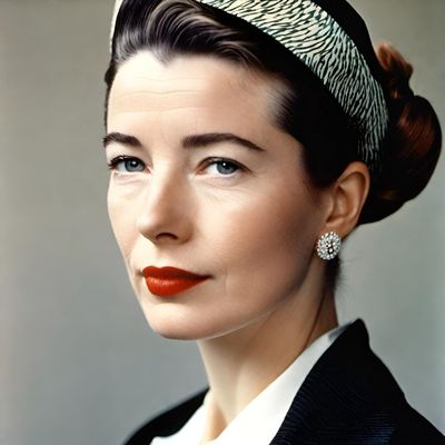 Simone de Beauvoir, wie die Künstlerin Eva-Maria Horstick sie sieht
