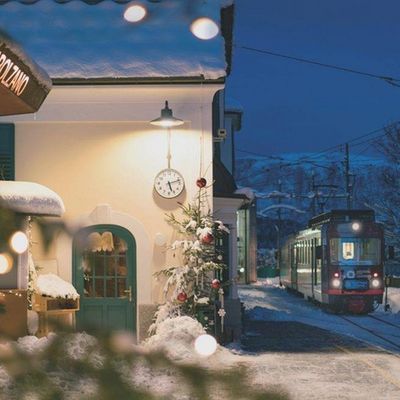 In Ruhe statt Express: Das Rittner Christbahnl nimmt seine Passagiere mit auf eine besinnliche Reise 