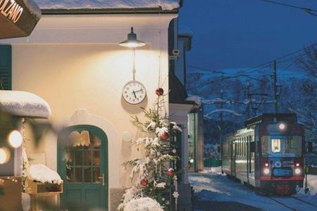 In Ruhe statt Express: Das Rittner Christbahnl nimmt seine Passagiere mit auf eine besinnliche Reise 