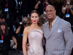 Emily Blunt und Dwayne Johnson Emily Blunt und Dwayne Johnson