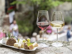 Seit 1949 steht die Burganlage Goyen in Schenna unter Denkmalschutz. Normalerweise für externe Besucher geschlossen, ist sie nur während der alljährlichen Frühlingsmatinée mit Musik, Drinks und Food geöffnet Seit 1949 steht die Burganlage Goyen in Schenna unter Denkmalschutz. Normalerweise für externe Besucher geschlossen, ist sie nur während der alljährlichen Frühlingsmatinée mit Musik, Drinks und Food geöffnet