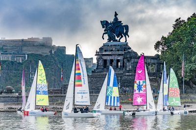 Sailing A4GG an Deutschen Eck Koblenz