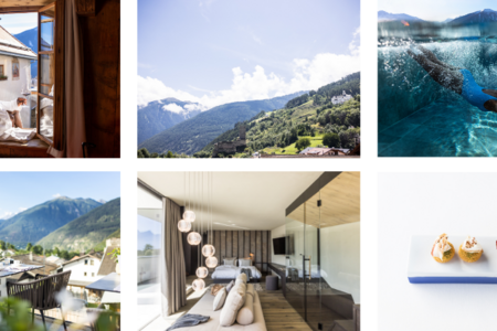 Sonne, Entspannung, Stil, gutes Essen und Wein – all das finden Urlauber im Hotel Weisses Kreuz in Burgeis und genießen dort das Leben, statt sich zu stressen