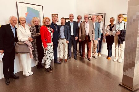 Unternehmerinnen und Unternehmer des Verbands DIE FAMILIENUNTERNEHMER auf der Art Düsseldorf