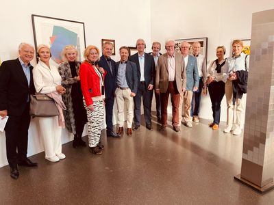 Unternehmerinnen und Unternehmer des Verbands DIE FAMILIENUNTERNEHMER auf der Art Düsseldorf
