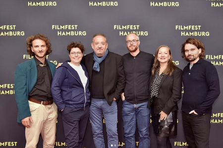 Stephan Komandarev (Regisseur), Christoph Kukulka (Produzent) Kathrin Kohlstedde (Programmleiterin Filmfest Hamburg)