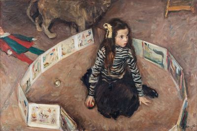 Max Slevogt, Porträt Suzanne Aimée Cassirer, 1901