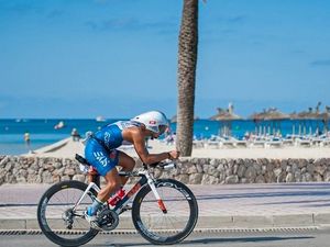 Bei der Radetappe der „Challenge Peguera-Mallorca“ genießen Teilnehmer teilweise auch Meerblic Bei der Radetappe der „Challenge Peguera-Mallorca“ genießen Teilnehmer teilweise auch Meerblic