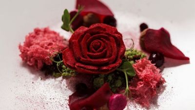 Valentins-Dinner inklusive Romantik-Dessert