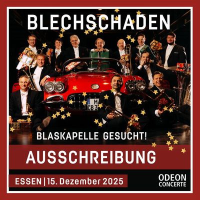 Ausschreibung: Chance für Blaskapellen – Vorgruppe von Blechschaden werden