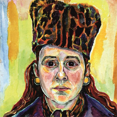 Bettina Heinen-Ayech (1937-2020) Selbstbildnis mit Mütze, 1968