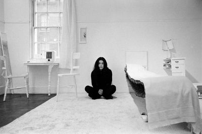 Yoko Ono: Half a Room, 1967, Installationsansicht, HALF-A-WIND SHOW, Lisson Gallery, London, 1967