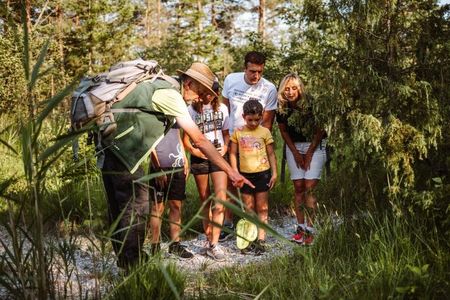 Mit dem Ranger geht die ganze Familie auf Entdeckungstour