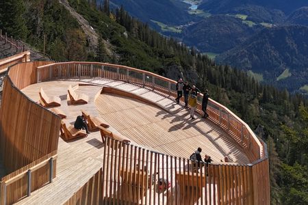 Die Panorama-Muschel: Neues Highlight für Familien auf der Steinplatte